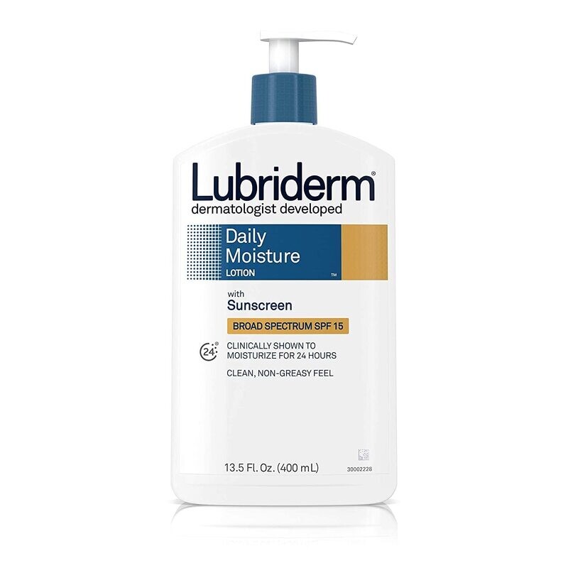 Lubriderm Daily Moisture Lotion with SPF 15 13.5oz #3156