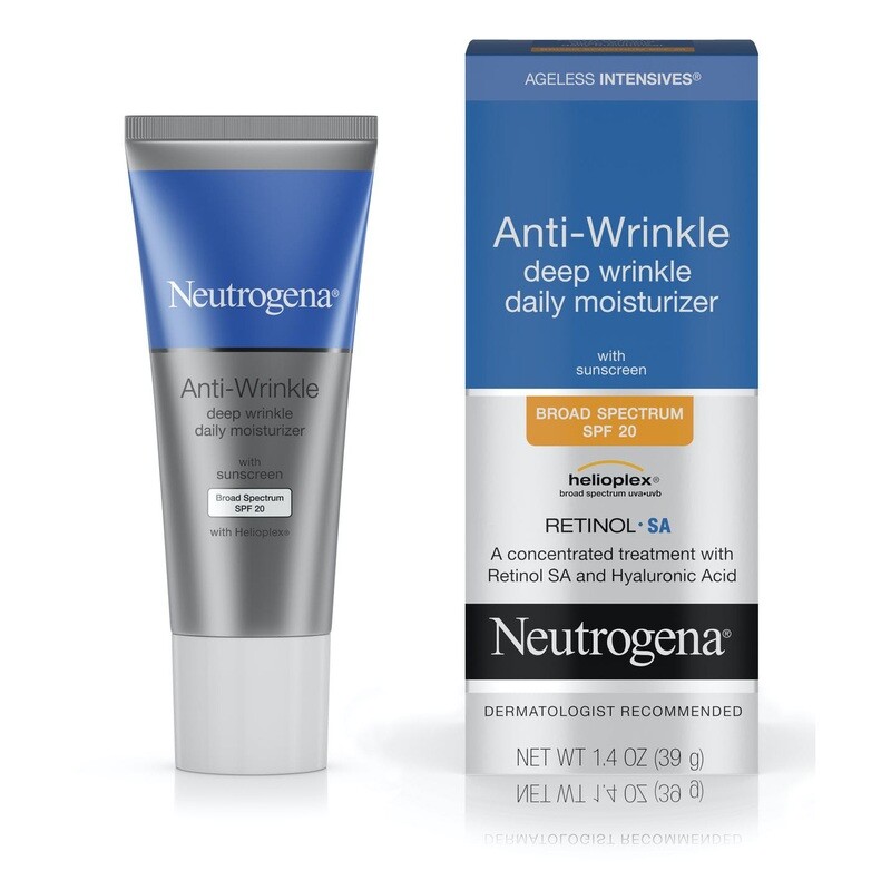 Neutrogena Ageless Intensives Anti-Wrinkle Deep Moisturizer SPF20 1.4oz #4669