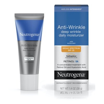 Neutrogena Ageless Intensives Anti-Wrinkle Deep Moisturizer SPF20 1.4oz #4669