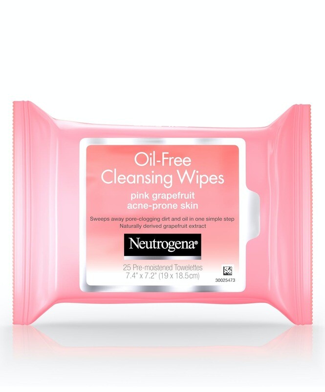 Neutrogena Cleansing Wipes Pink Grapefruit 25ct #1626