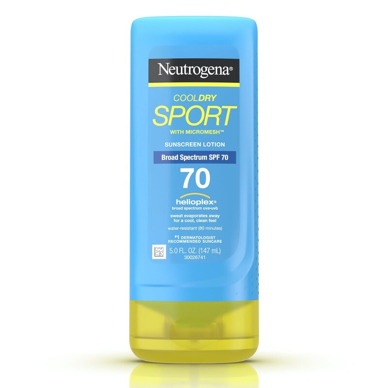 Neutrogena Cooldry Sport Sunscreen Lotion SPF 70 #0309