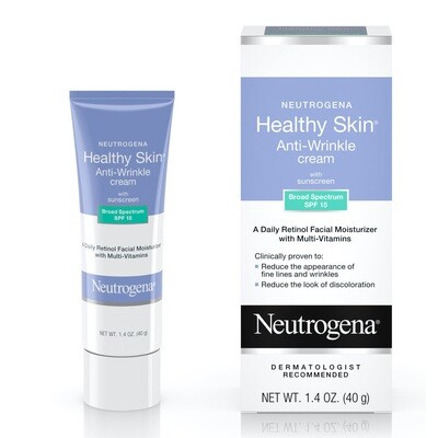 Neutrogena Healthy Skin Anti Wrinkle Cream 1.4oz SPF 15 #1206