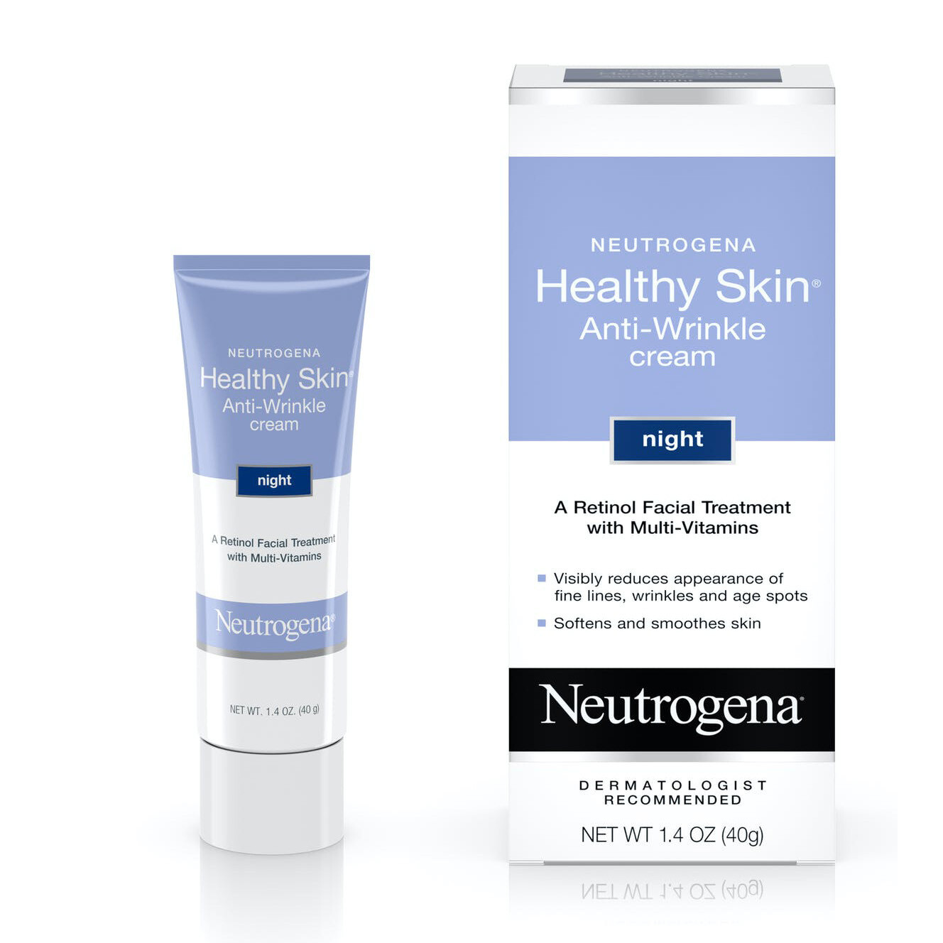 Neutrogena Healthy Skin Anti Wrinkle Night Cream 1.4oz #1107