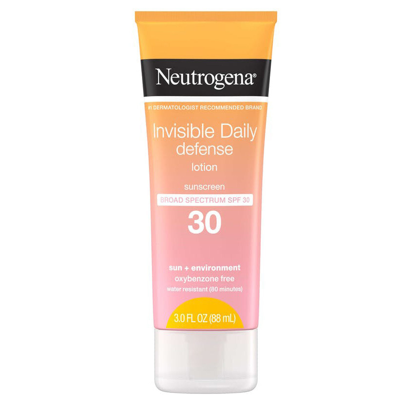 Neutrogena Sun Invisible Daily Defense Sunscreen Lotion SPF30 3oz # 1580
