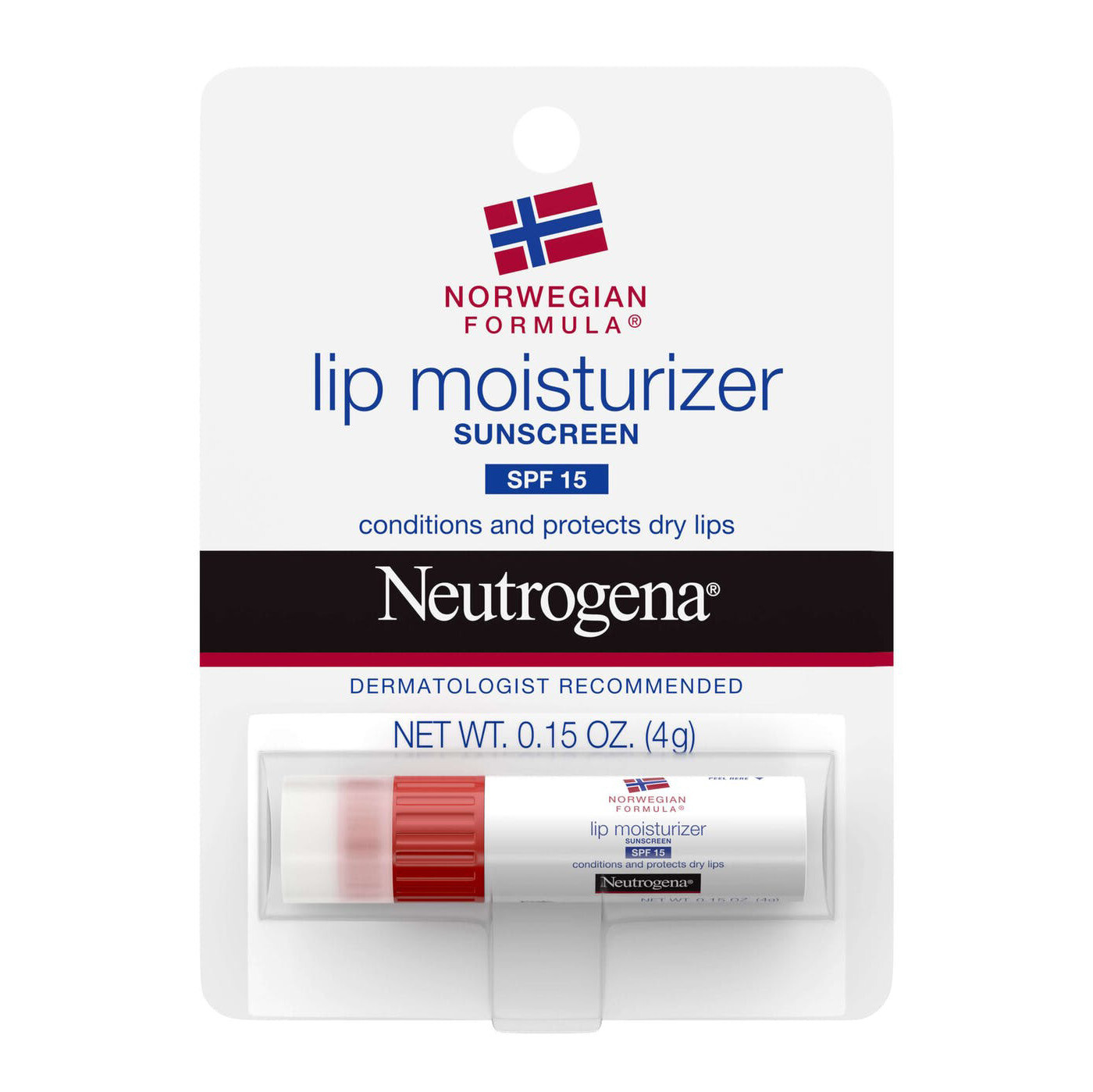 Neutrogena Lip Moisturizer SPF 15 0.15oz #2007