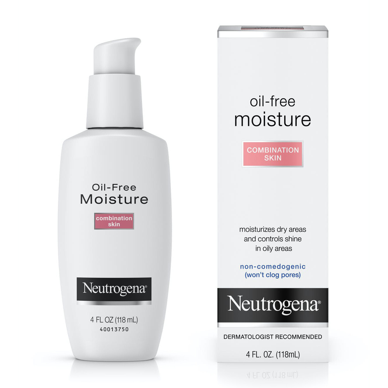 Neutrogena Oil Free Moisture Combination Skin 4oz #2401