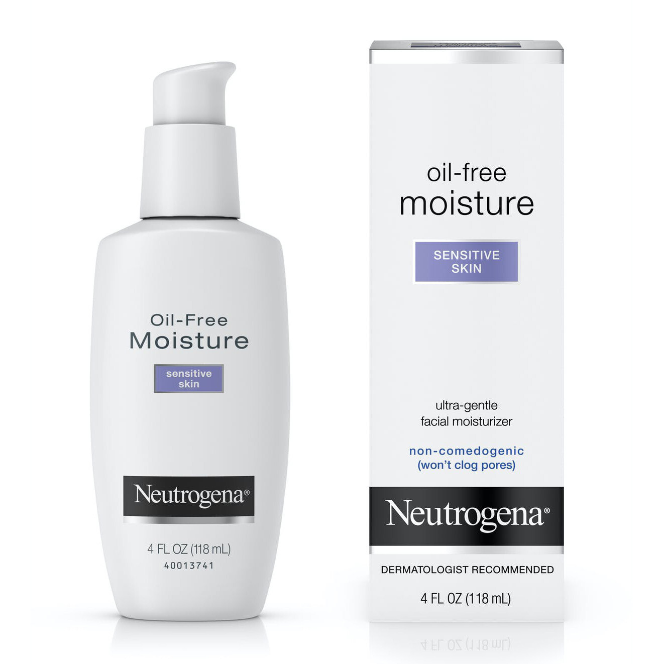 Neutrogena Oil Free Moisture Sensitive Skin 4oz#4000