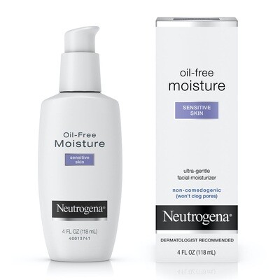 Neutrogena Oil Free Moisture Sensitive Skin 4oz#4000