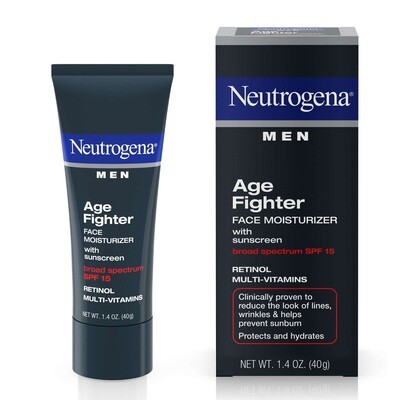 Neutrogena Men Age Fighter Moisturizer SPF15 1.4oz #0166