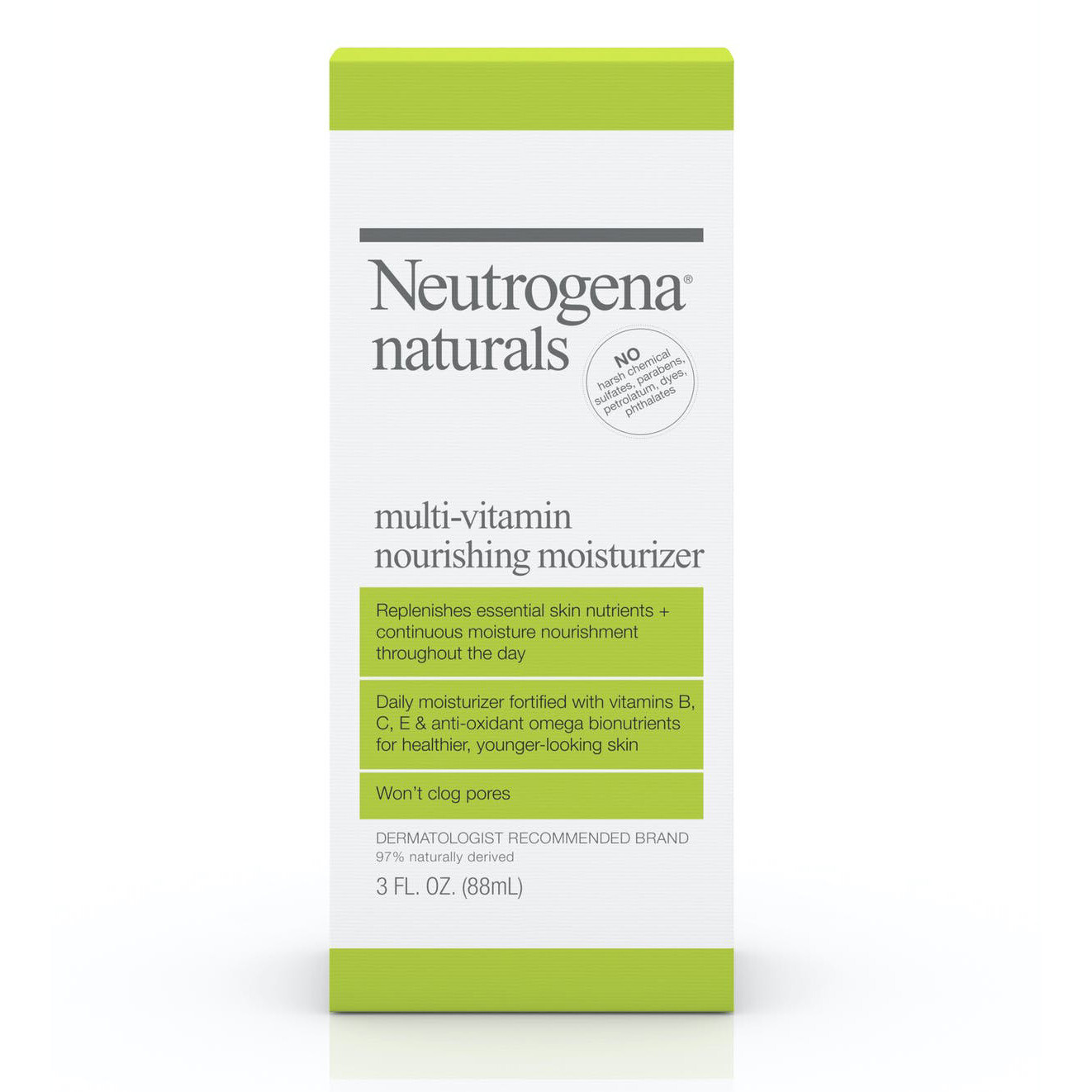 Neutrogena Naturals Multi-Vitamin Nourishing Moisturizer 3oz #5192