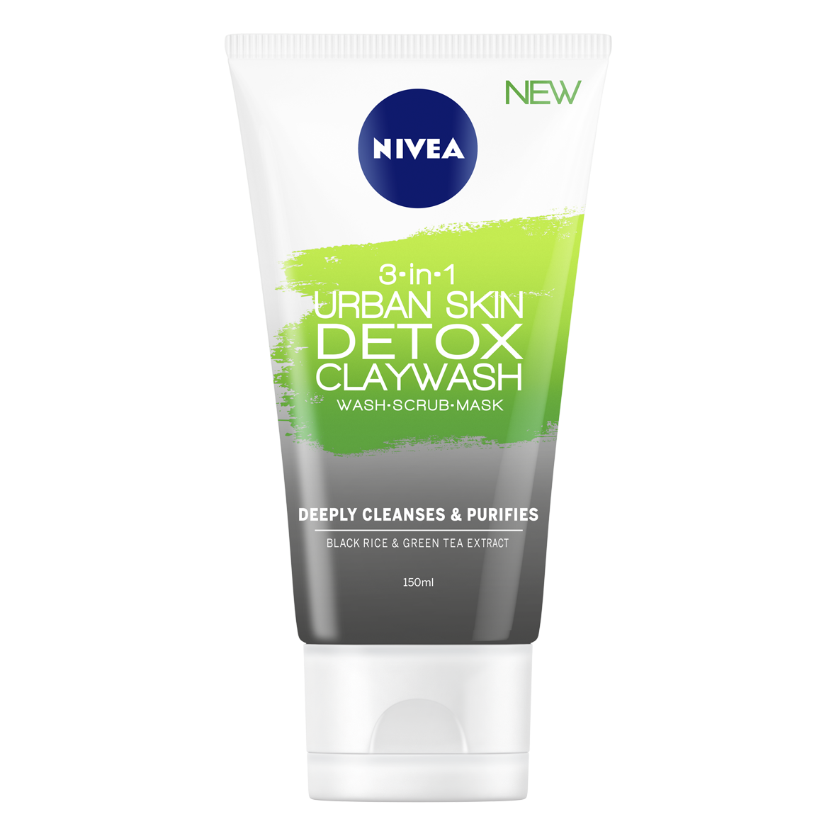 Nivea Essentials 3-in-1 Urban Skin Detox Claywash 150ml #7332 (81250)