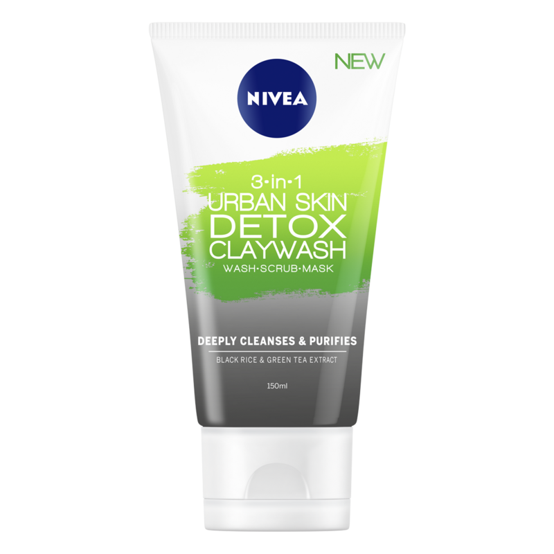 Nivea Essentials 3-in-1 Urban Skin Detox Claywash 150ml #7332 (81250)