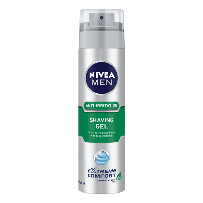 Nivea Men Anti-Irritation Shave Gel 200ml (81751) #6143 
