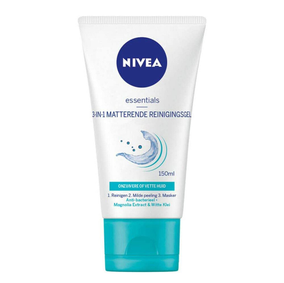 Nivea Essentials 3-in-1 Mattifying Cleansing Gel #3345 (82305)