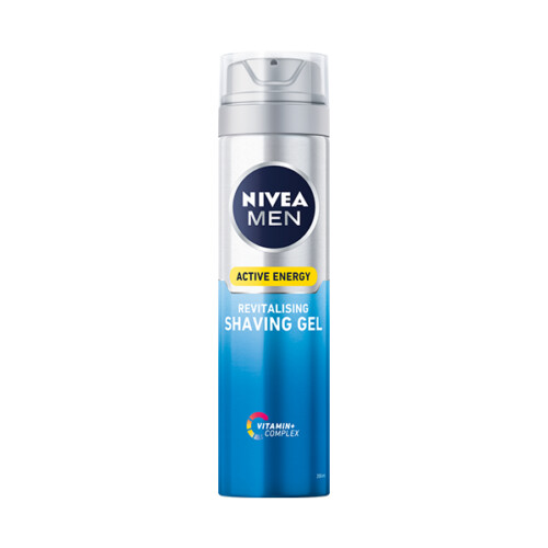 Nivea Men Active Energy Shave Gel 200ml #3809 (81790)