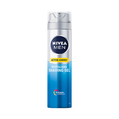 Nivea Men Active Energy Shave Gel 200ml #3809 (81790)