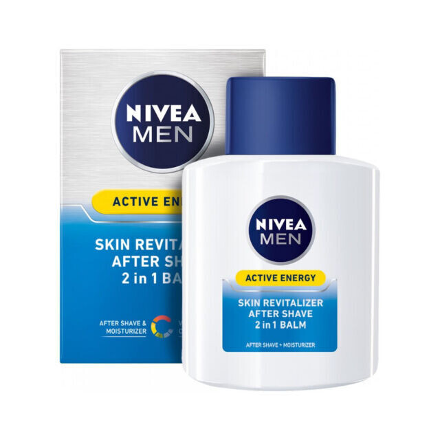 Nivea Men Active Energy 2-in-1 Revitalizing Aftershave Balm 100ml #8422 (88884)