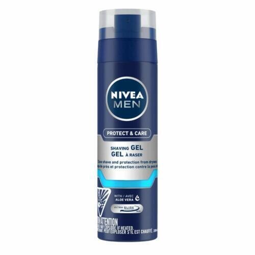 Nivea Men Protect &amp; Care Hydrating Shave Gel 200ml #3039 (81760)