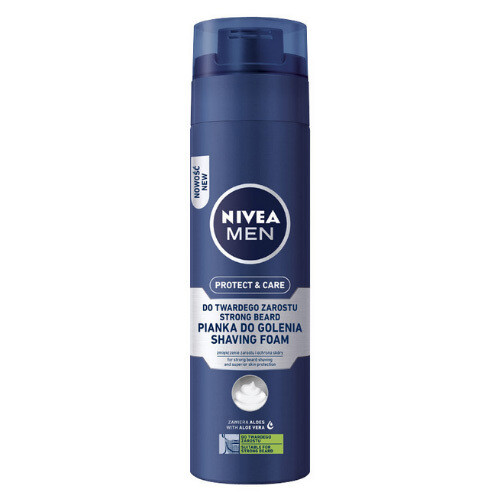 Nivea Men Protect &amp; Care Shave Foam 200ml #4417 (81710)