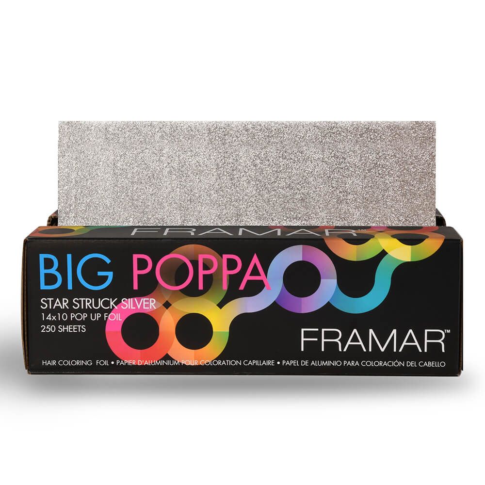 Framar Big Poppa Pop-Up Foil Sheet 14x10 (Star Struck Silver) 250ct #0017