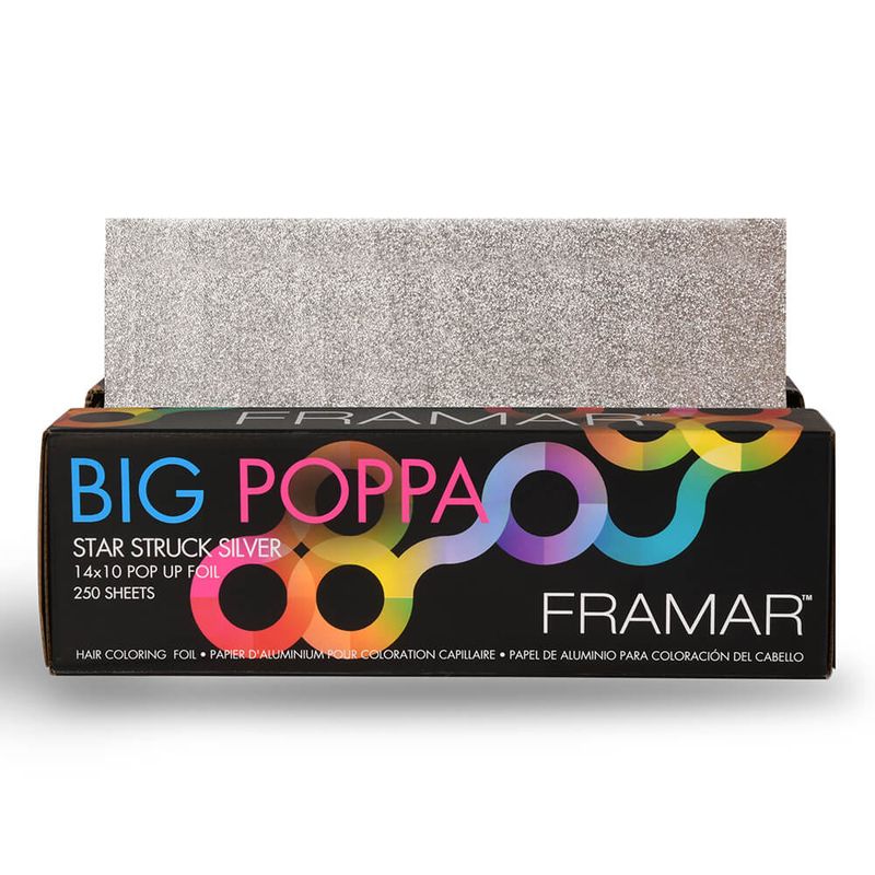 Framar Big Poppa Pop-Up Foil Sheet 14x10 (Star Struck Silver) 250ct #0017