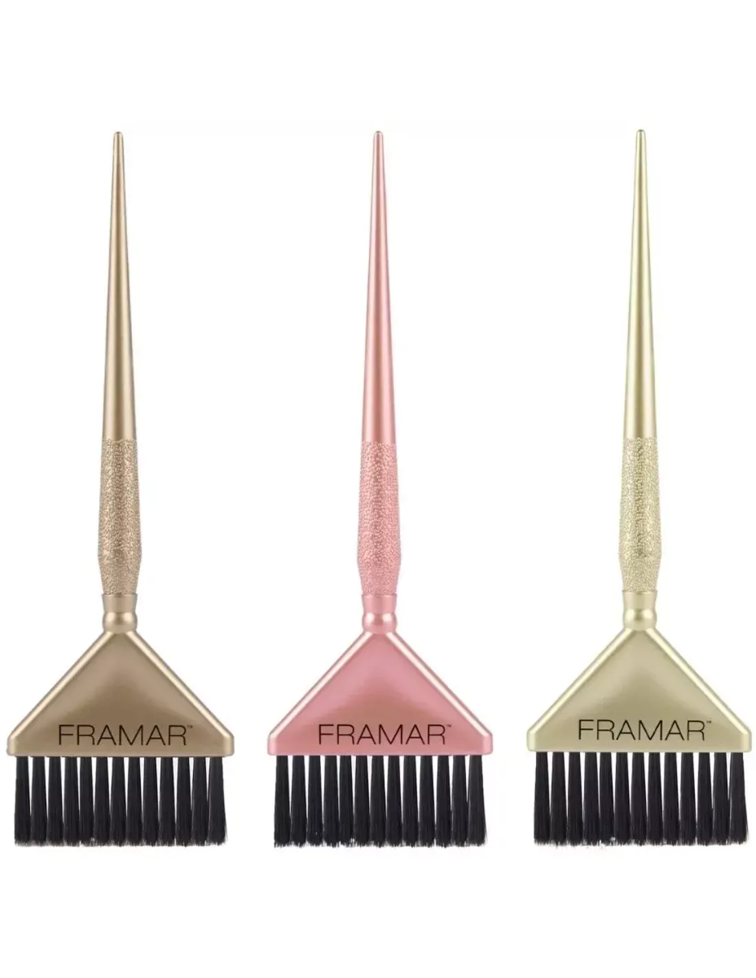 Framar Big Daddy 3 Brush set metallic #0123