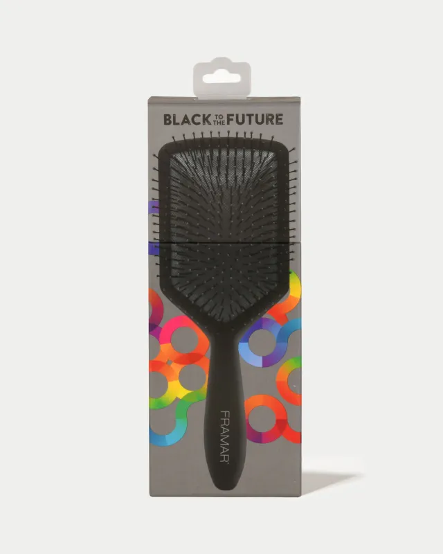 Framar Black to the Future Paddle Brush #1004