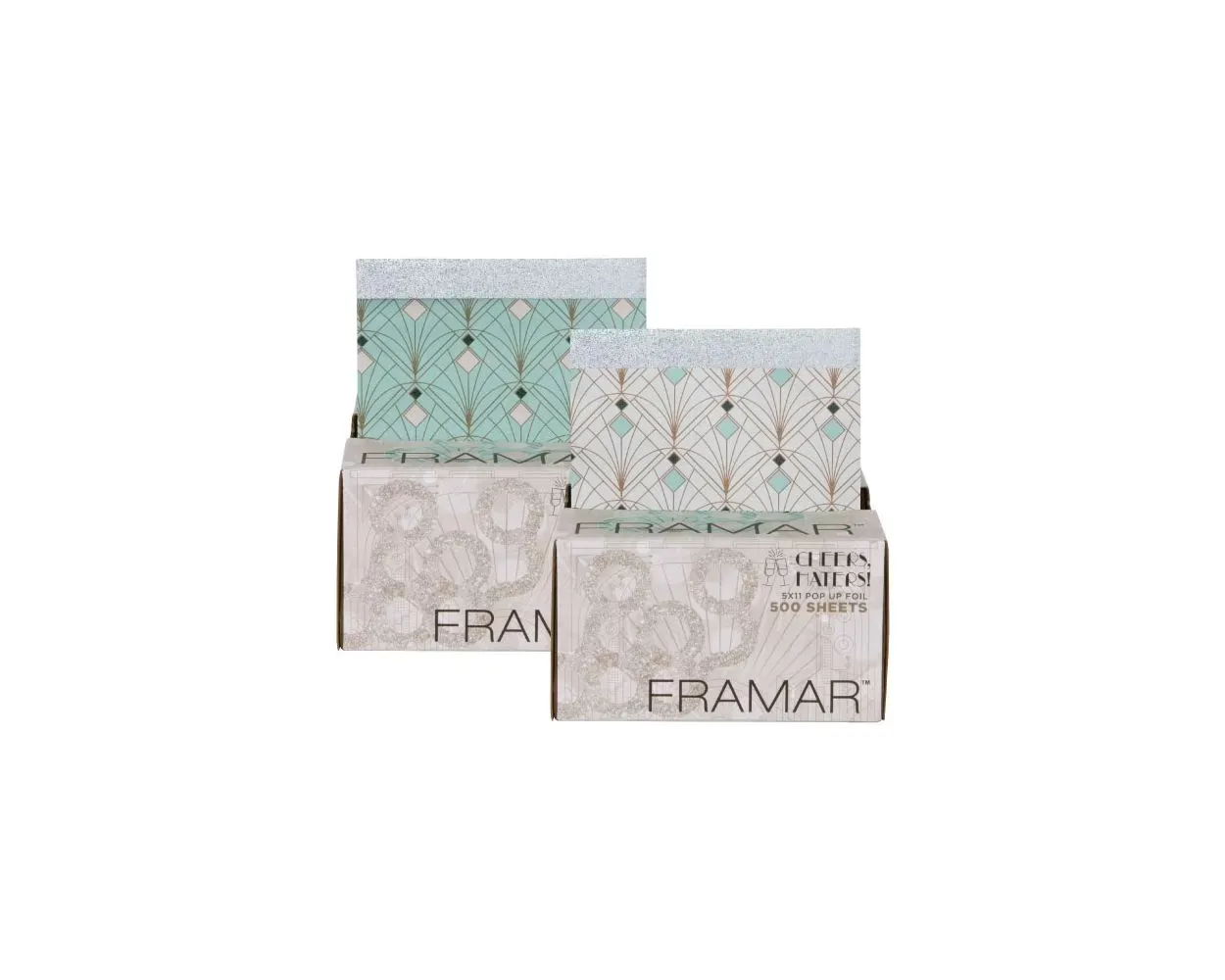 Framar Cheers Haters 5x11 Pop Up Foil Sheet 500ct #0482