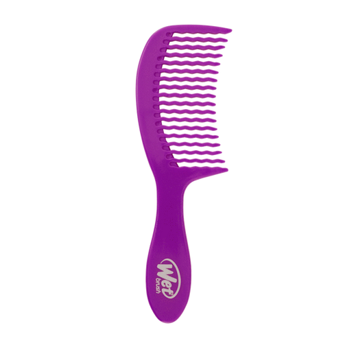 Wet Brush Detangling Comb Purple#9221