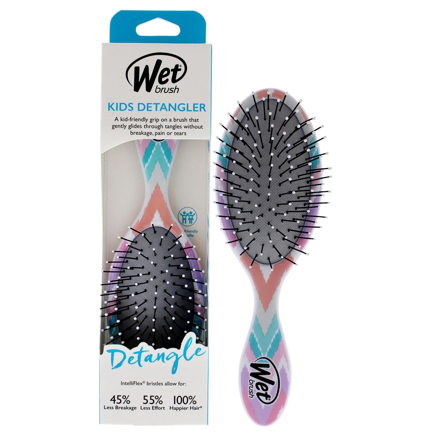 Wet Brush Kids Detangler- Chevron#9985
