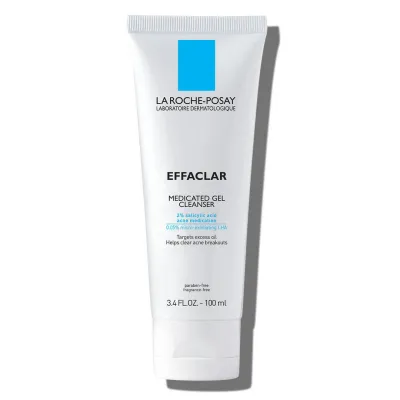 La Roche Posay Effaclar Medicated Gel Cleanser 3.4oz/100ml #5909