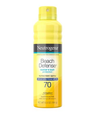 Neutrogena Sun Beach Defense Sunscreen Spray SPF70 5oz #8340