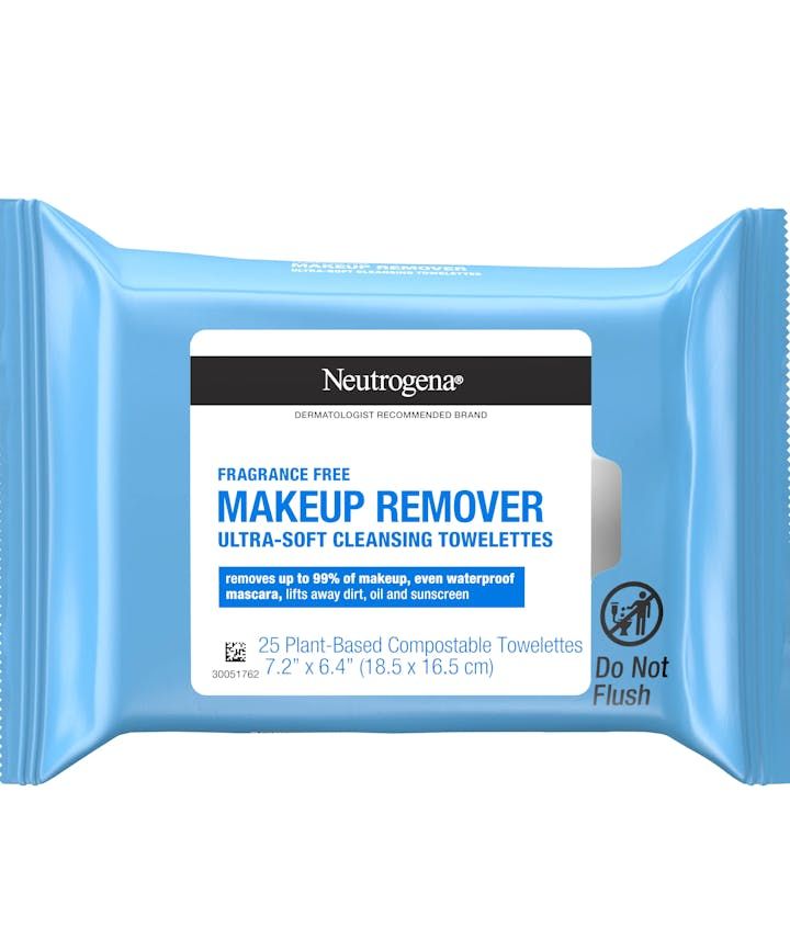 Neutrogena Fragrance Free Makeup Remover Towelettes Twin-Pack #0148