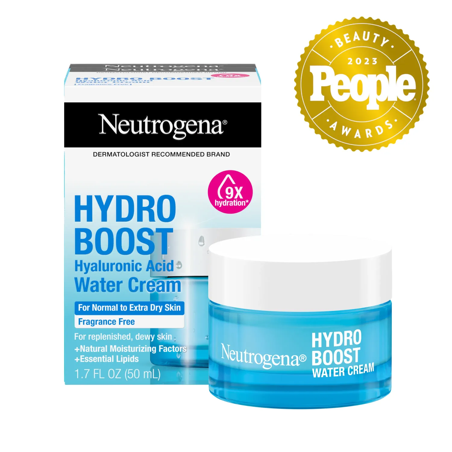 Neutrogena Hydro Boost Fragrance-Free Water Cream 0.5oz #6485