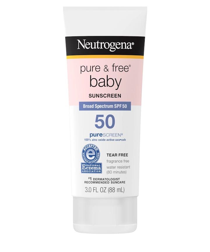 Neutrogena Sun Pure &amp; Free Baby Sunscreen SPF50 3oz #0828