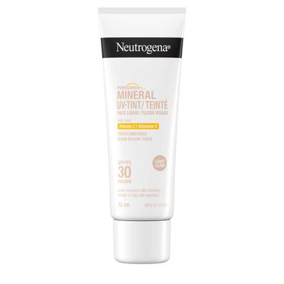 Neutrogena Sun Mineral UV Tint Face Liquid SPF30 - Light #4114