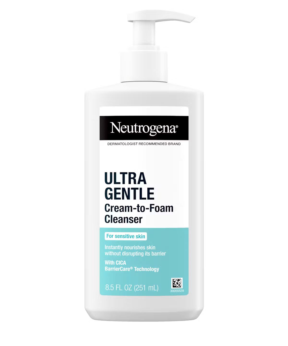 Neutrogena Ultra Gentle Hydrating Cream to Foam Cleanser 8.5 Oz#9684