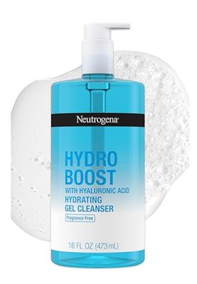 Neutrogena Hydro Boost Hydrating Cleansing Gel (Fragance Free) 16 Oz#4320