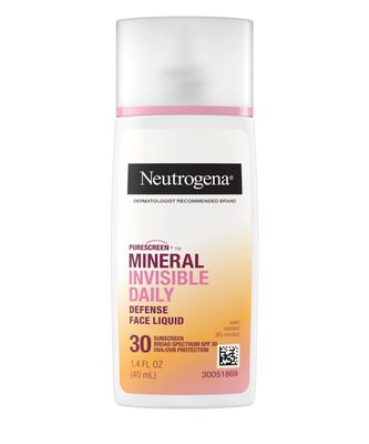 Neutrogena Invisible Daily Defense Mineral Face Liquid Spf 30 1.4 Oz #