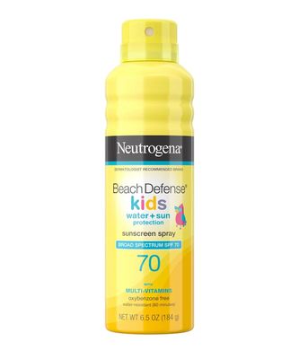 Neutrogena Sun Kids Beach Defense Spray SPF70 6.5oz #6453