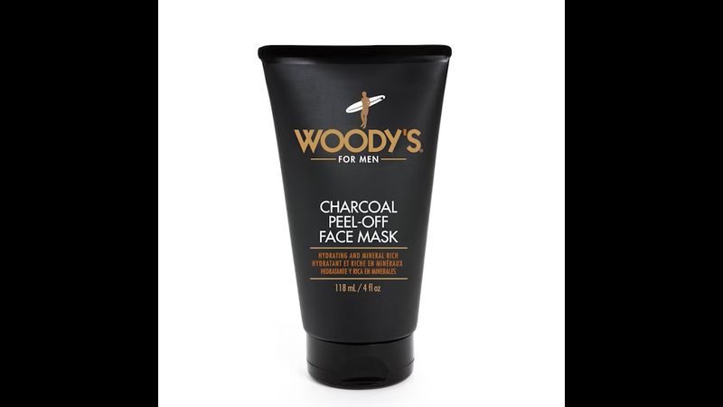 Woody&#39;s Charcoal Peel-Off Face Mask 4oz #8016