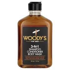 Woody&#39;s 3-in-1 Shampoo, Conditioner &amp; Body Wash 6.3oz
