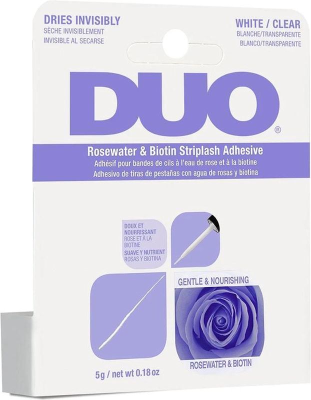 Duo Adhesive Rosewater &amp; Biotin Striplash - Clear #1966