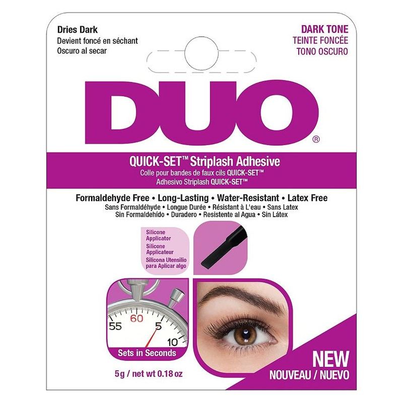 Duo Adhesive - Quick-Set Dark 0.18oz #5822