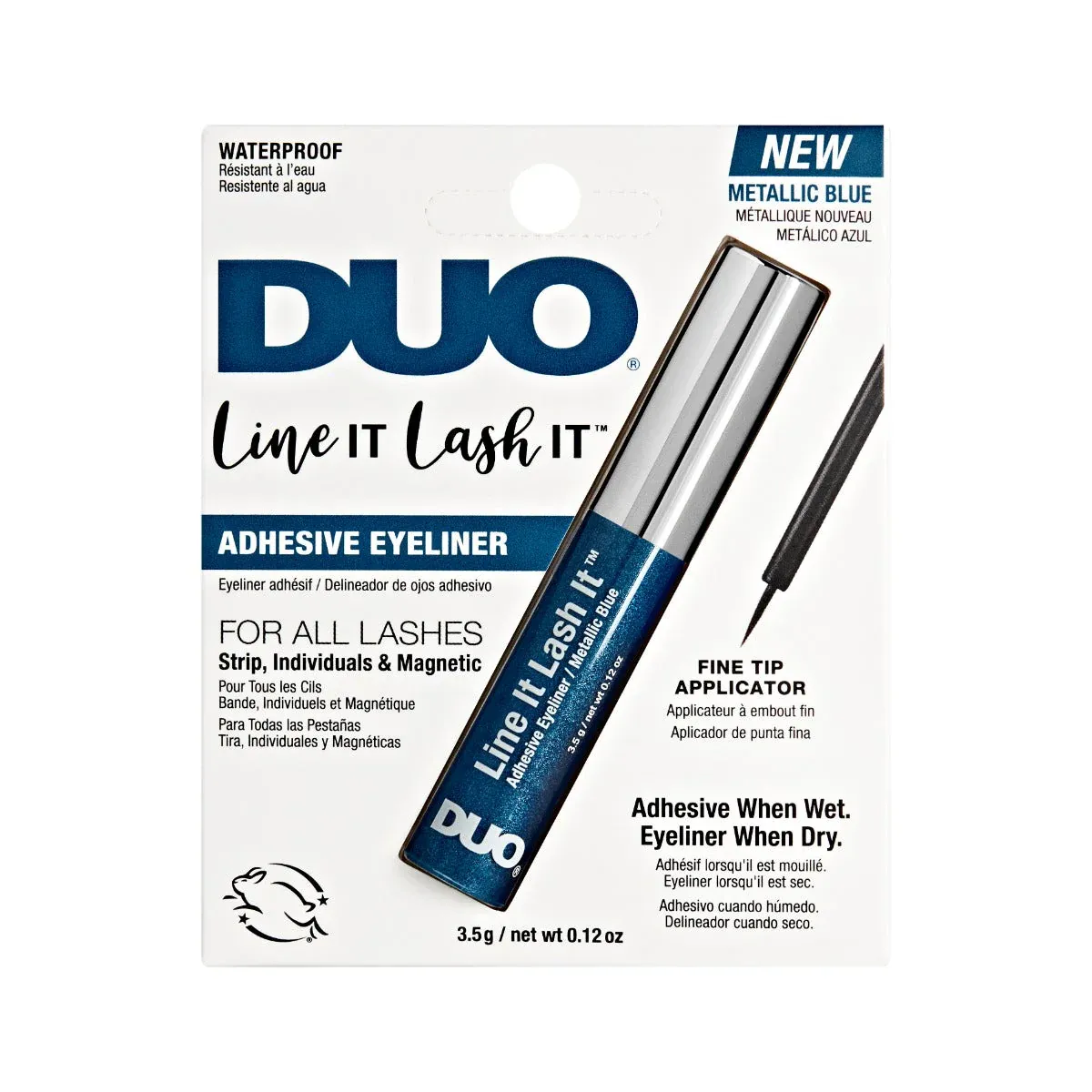 Duo Adhesive Line It Lash It Adhesive and Eyeliner - Metallic Blue #0595