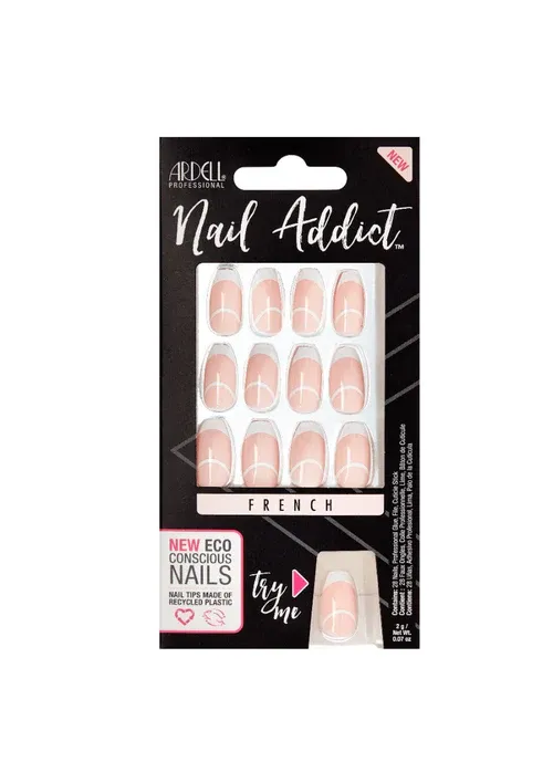 Ardell Nail Addict French - French Bandeau 3ct (67212) #2123