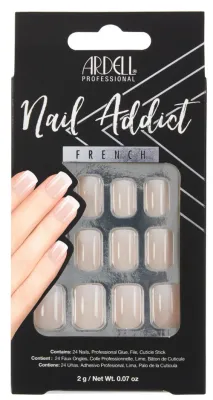 Ardell Nail Addict French - Subtle French 3ct (63860) #8600