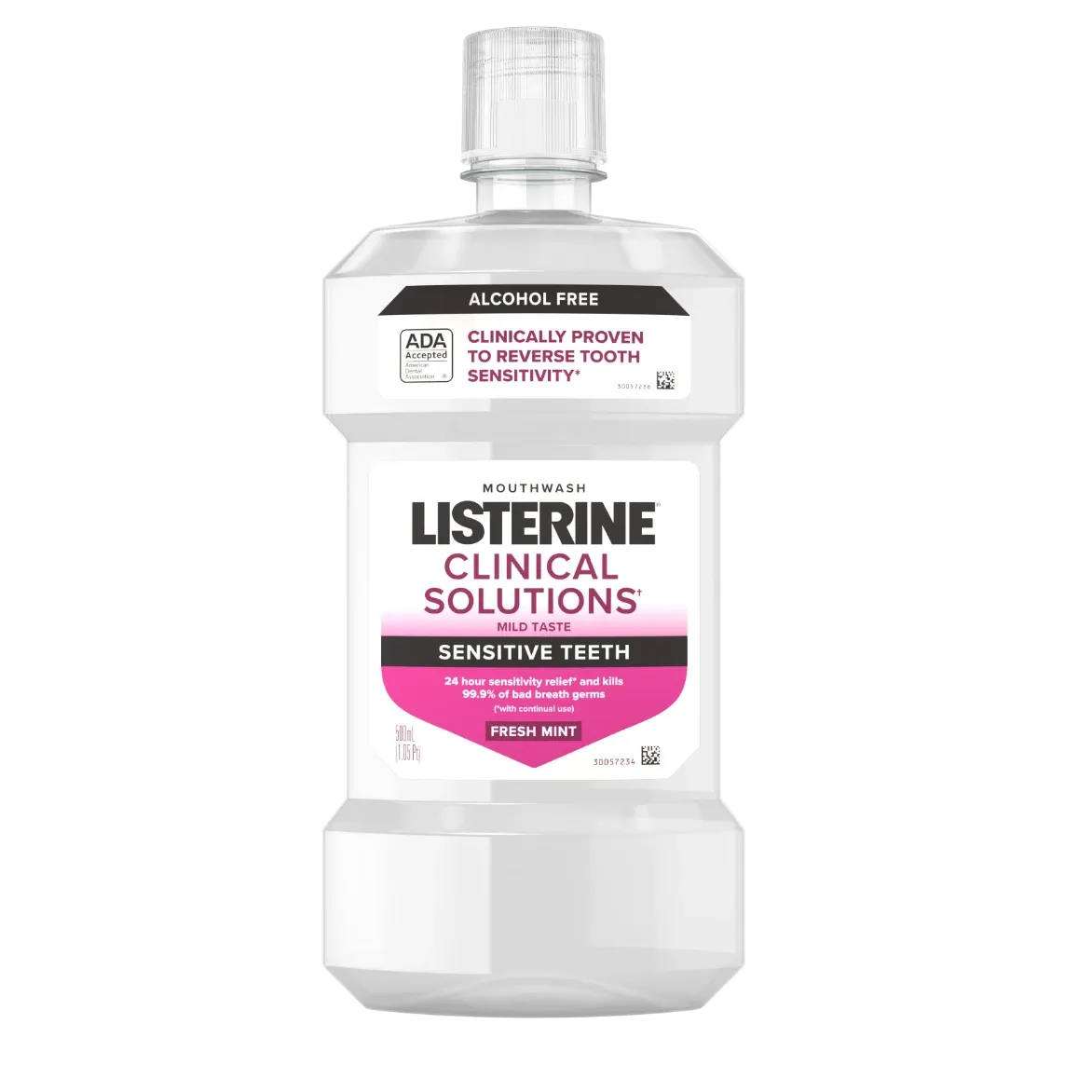 Listerine Clinical Solutions Sensitive Teeth  500ml (6 per case) #2289