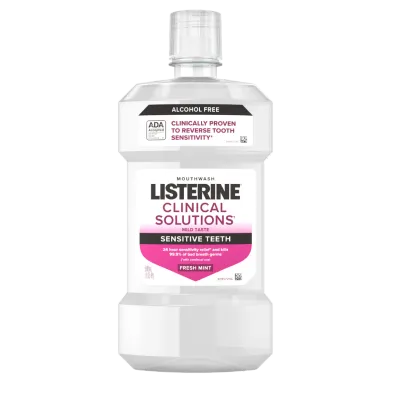 Listerine Clinical Solutions Sensitive Teeth  500ml (6 per case) #2289