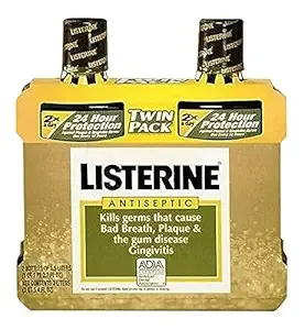 Listerine Original Antiseptic Twin Pack Case 1.5L (4 Twin Pack)